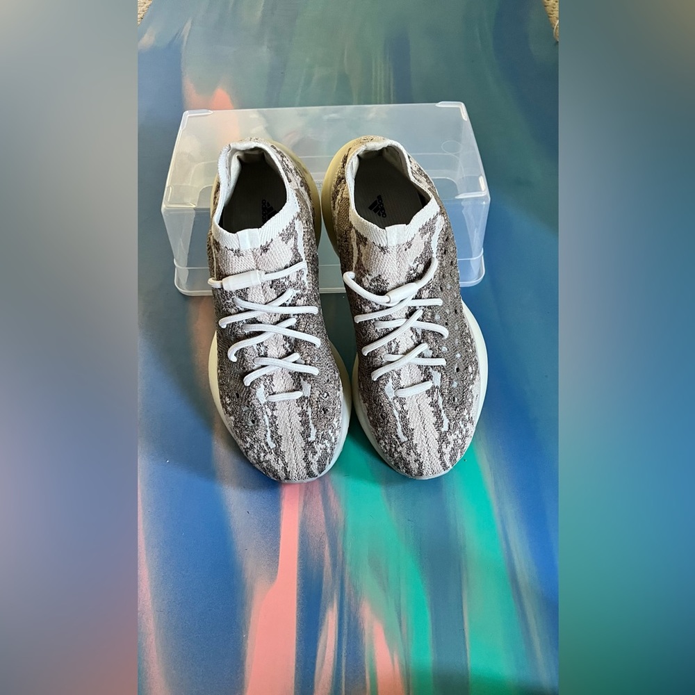 Adidas Yeezy Boost 380 shoes. Snake print. Mens 7 1/2 -Woman’s 9